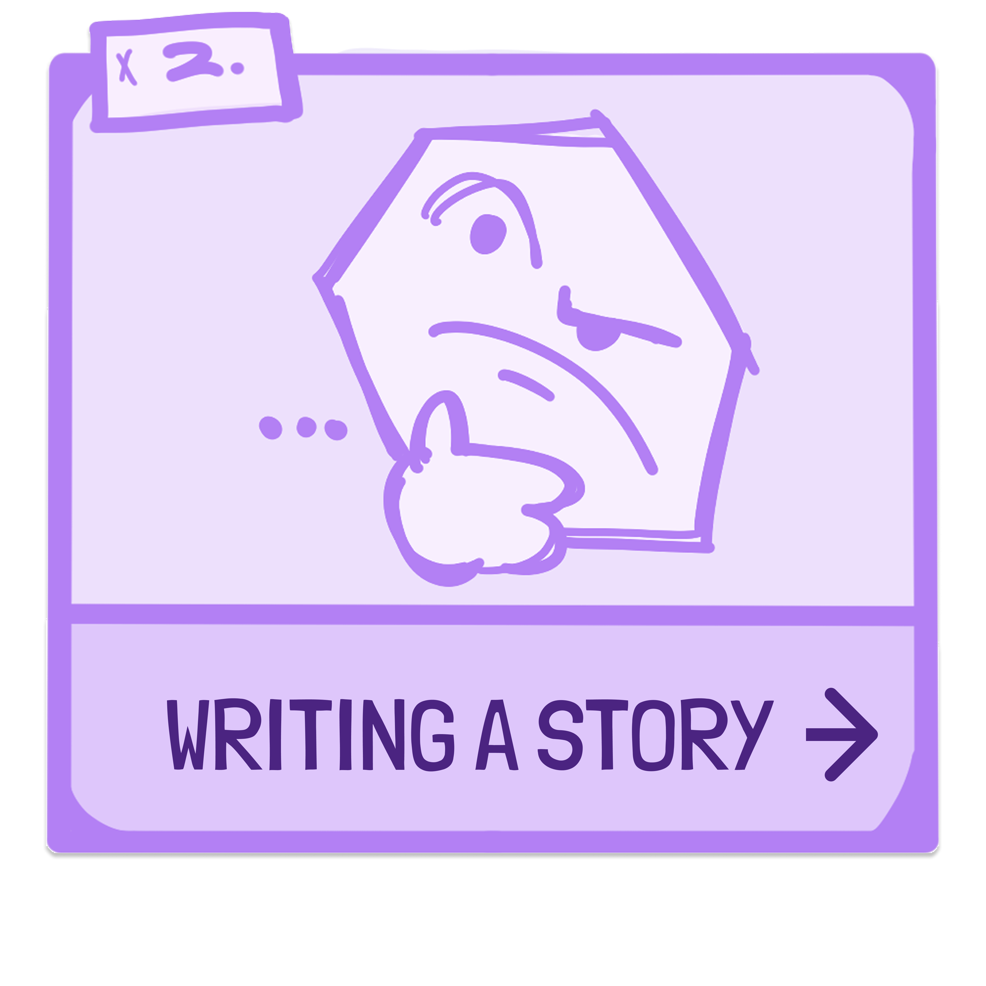 thinking emoji (about story obviously)